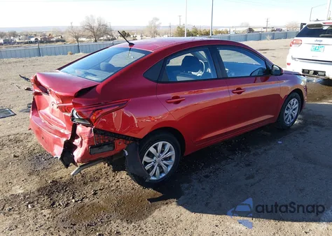 2020 Hyundai Accent Se z USA, uszkodzony, nr VIN 3KPC24A66LE125985